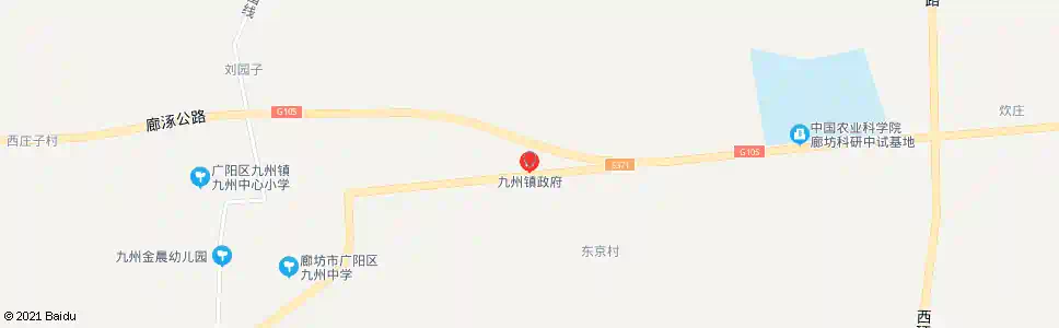 廊坊九州镇政府_公交站地图_廊坊公交_妙搜公交查询2025