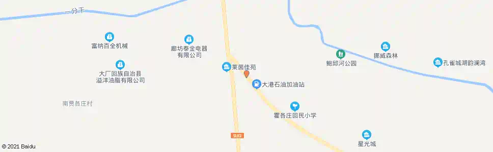 廊坊六合庄_公交站地图_廊坊公交_妙搜公交查询2025