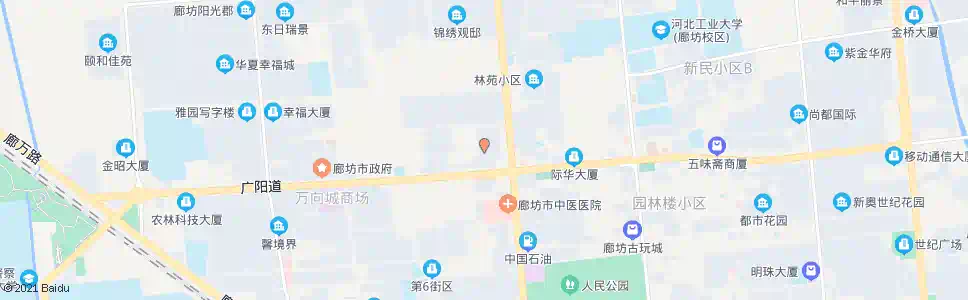 廊坊广阳公寓_公交站地图_廊坊公交_妙搜公交查询2025