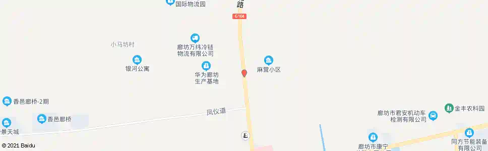 廊坊华为集团东门_公交站地图_廊坊公交_妙搜公交查询2025