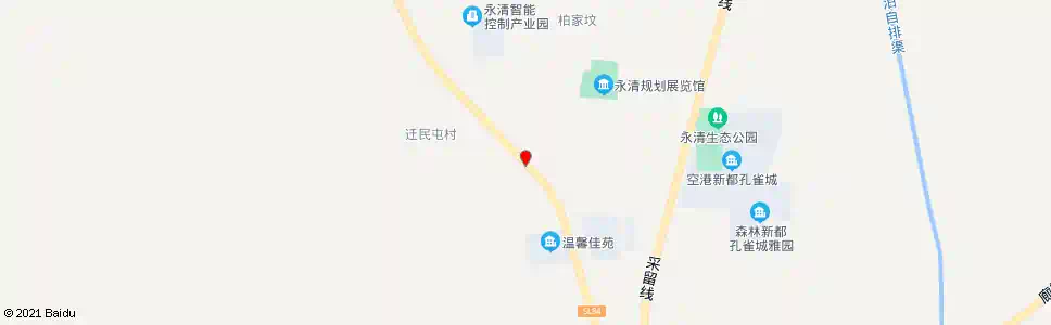 廊坊迁民屯_公交站地图_廊坊公交_妙搜公交查询2025