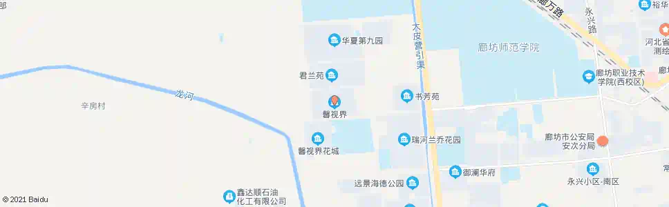 廊坊馨视界_公交站地图_廊坊公交_妙搜公交查询2025