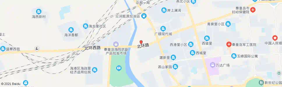 秦皇岛海阳大桥(海阳路)_公交站地图_秦皇岛公交_妙搜公交查询2025