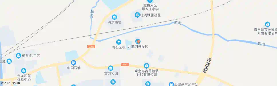 秦皇岛北戴河开发区管委_公交站地图_秦皇岛公交_妙搜公交查询2025