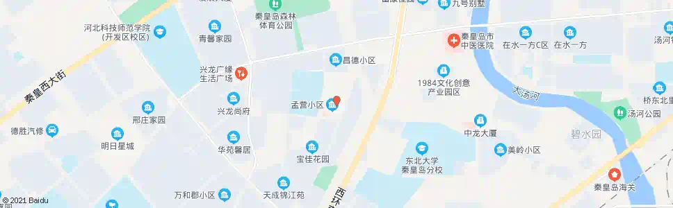 秦皇岛永诚国际旅行社(孟营二区)_公交站地图_秦皇岛公交_妙搜公交查询2025