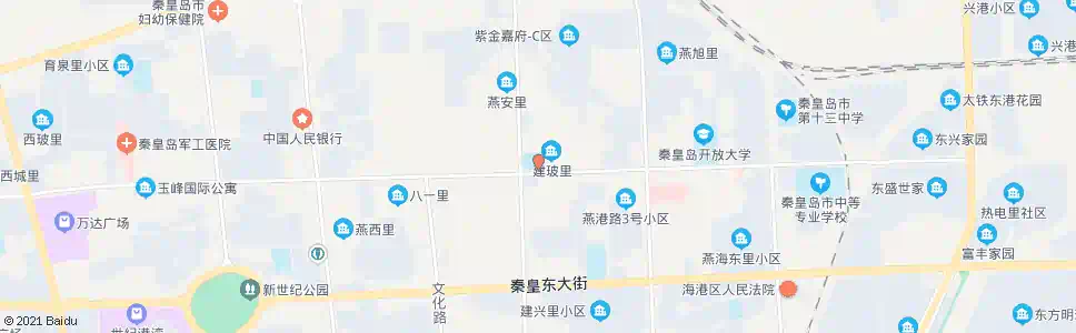 秦皇岛玻璃设计院_公交站地图_秦皇岛公交_妙搜公交查询2025