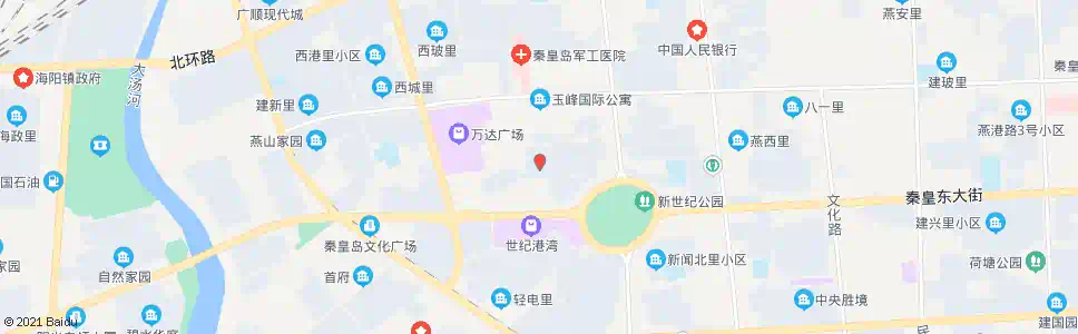 秦皇岛迎秋西里_公交站地图_秦皇岛公交_妙搜公交查询2025