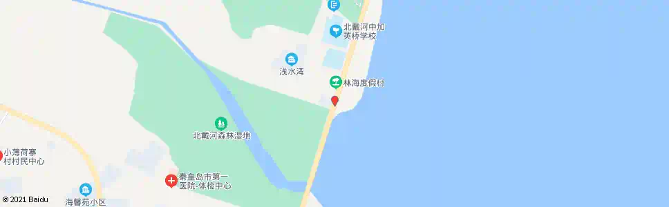 秦皇岛北戴河国际俱乐部_公交站地图_秦皇岛公交_妙搜公交查询2025