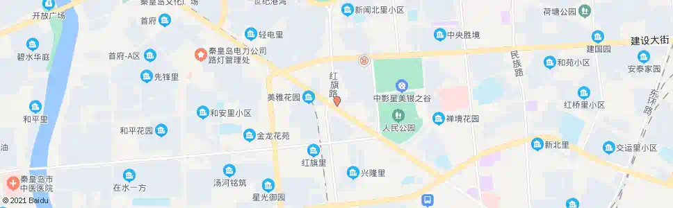 秦皇岛中医院(圣亚男科)_公交站地图_秦皇岛公交_妙搜公交查询2025