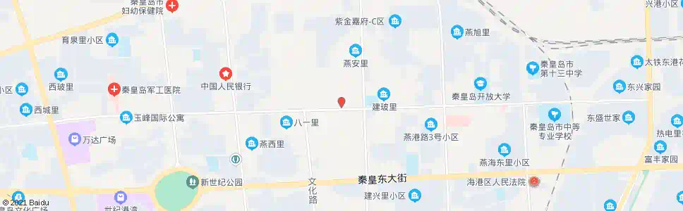 秦皇岛斌杨水产_公交站地图_秦皇岛公交_妙搜公交查询2025