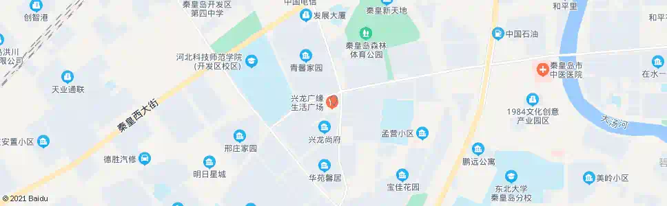 秦皇岛广缘超市_公交站地图_秦皇岛公交_妙搜公交查询2025