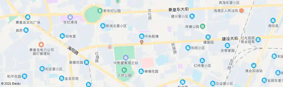 秦皇岛人民路_公交站地图_秦皇岛公交_妙搜公交查询2025