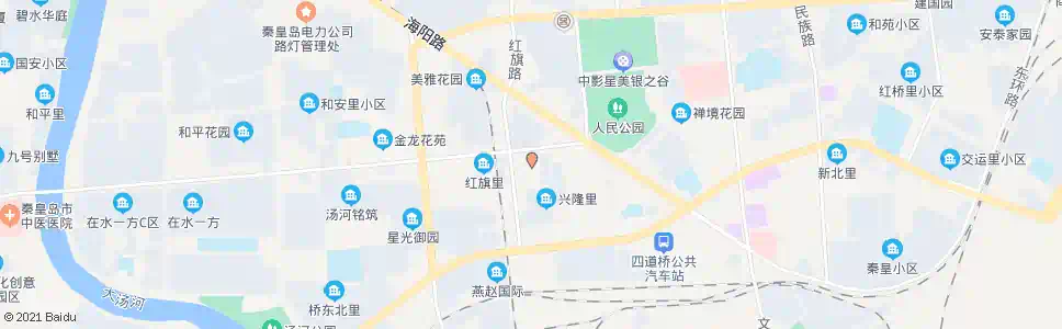 秦皇岛第四中学_公交站地图_秦皇岛公交_妙搜公交查询2025