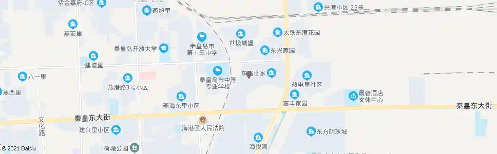 秦皇岛军安小区_公交站地图_秦皇岛公交_妙搜公交查询2025