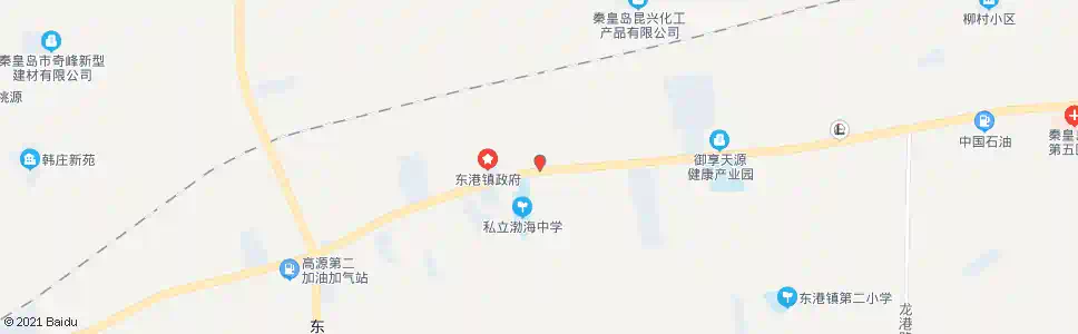 秦皇岛柳村(秦山公路)_公交站地图_秦皇岛公交_妙搜公交查询2025