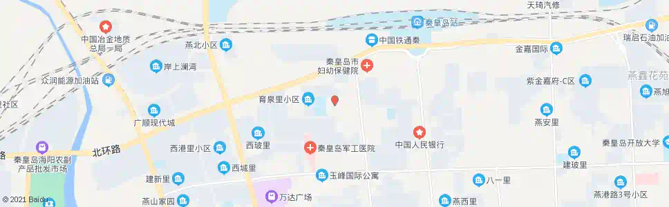 秦皇岛五中_公交站地图_秦皇岛公交_妙搜公交查询2025
