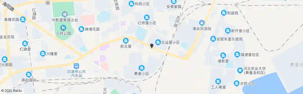 秦皇岛交运里_公交站地图_秦皇岛公交_妙搜公交查询2025