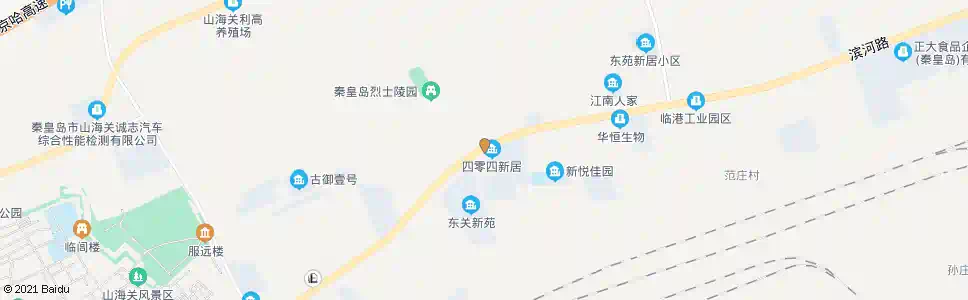 秦皇岛四零零三厂_公交站地图_秦皇岛公交_妙搜公交查询2025