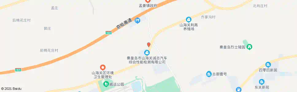 秦皇岛外环路_公交站地图_秦皇岛公交_妙搜公交查询2025
