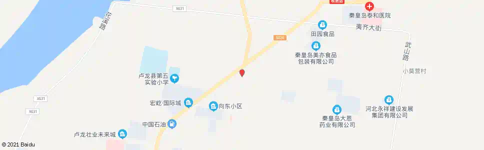 秦皇岛开发区管委_公交站地图_秦皇岛公交_妙搜公交查询2025