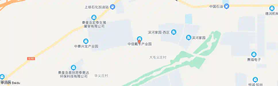 秦皇岛中信戴卡_公交站地图_秦皇岛公交_妙搜公交查询2025