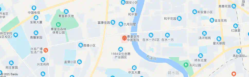 秦皇岛中医院(念奴娇整形总院)_公交站地图_秦皇岛公交_妙搜公交查询2025