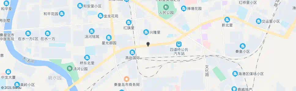 秦皇岛雅绅鸿居小区(渤海明珠城)_公交站地图_秦皇岛公交_妙搜公交查询2025