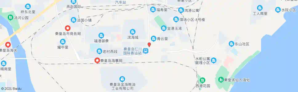秦皇岛海滨路_公交站地图_秦皇岛公交_妙搜公交查询2025