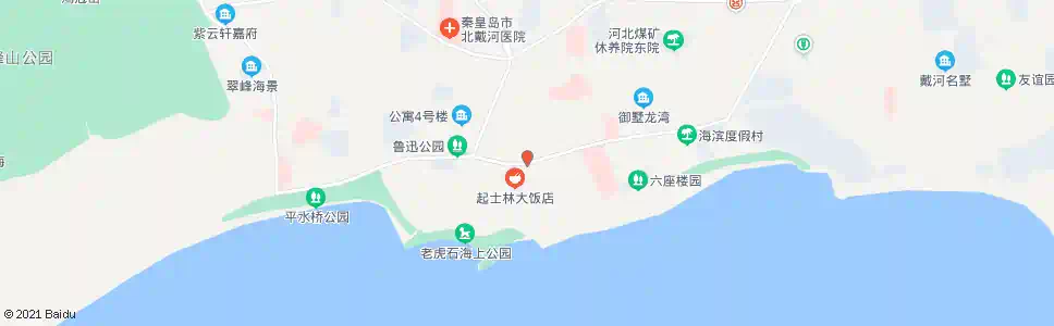 秦皇岛书画展览馆_公交站地图_秦皇岛公交_妙搜公交查询2025