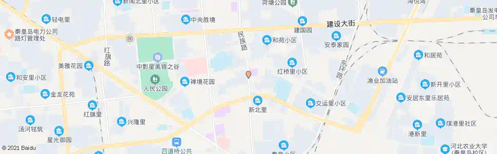 秦皇岛现代购物广场_公交站地图_秦皇岛公交_妙搜公交查询2025