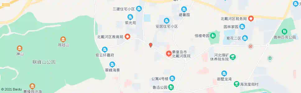 秦皇岛北四路_公交站地图_秦皇岛公交_妙搜公交查询2025