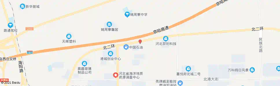 秦皇岛耀华玻璃钢厂_公交站地图_秦皇岛公交_妙搜公交查询2025