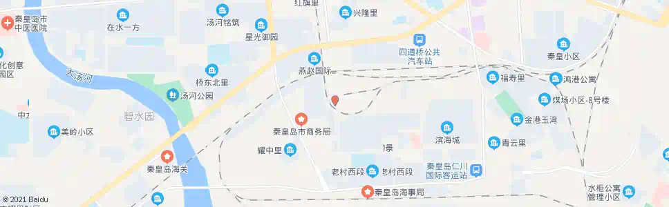 秦皇岛铁路货场_公交站地图_秦皇岛公交_妙搜公交查询2025