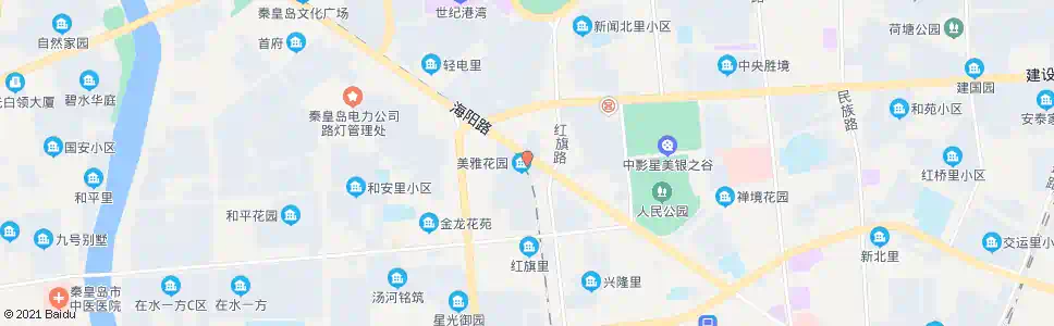 秦皇岛热力总公司(视光眼科医院)_公交站地图_秦皇岛公交_妙搜公交查询2025