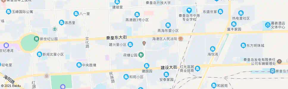 秦皇岛爵仕美容美发(西盐务)_公交站地图_秦皇岛公交_妙搜公交查询2025