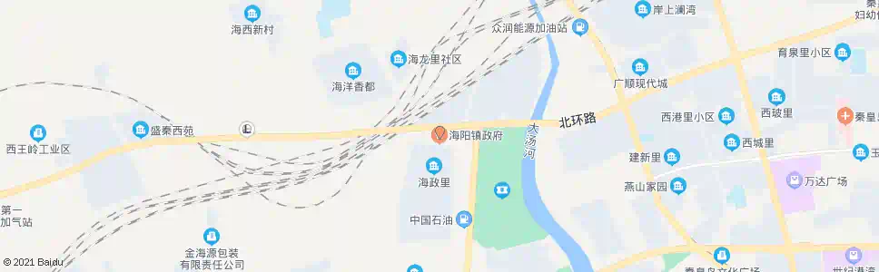 秦皇岛海阳镇政府_公交站地图_秦皇岛公交_妙搜公交查询2025