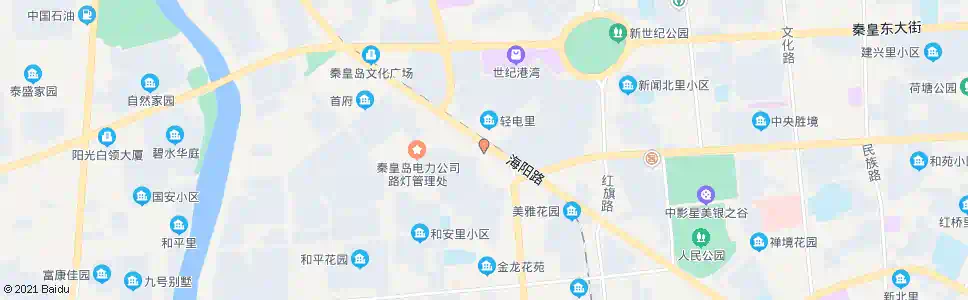 秦皇岛变电所_公交站地图_秦皇岛公交_妙搜公交查询2025