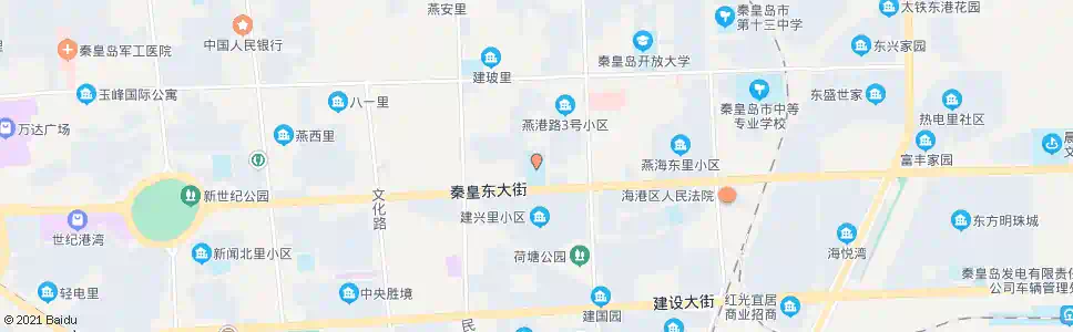 秦皇岛第八医院_公交站地图_秦皇岛公交_妙搜公交查询2025