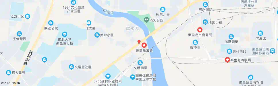 秦皇岛秦皇岛海关_公交站地图_秦皇岛公交_妙搜公交查询2025