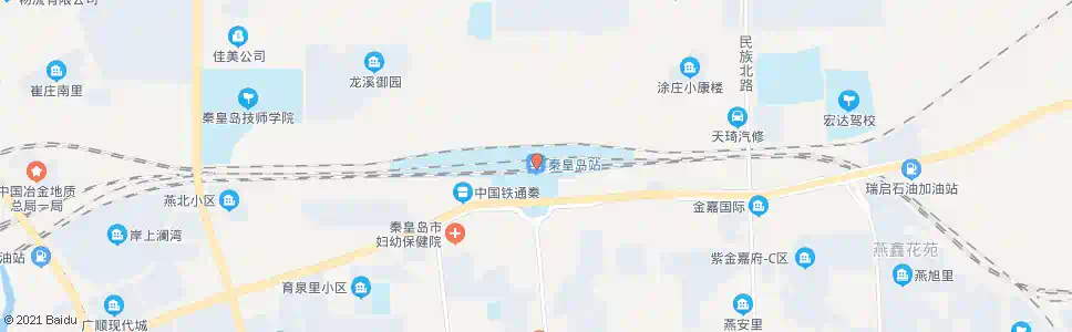 秦皇岛商城_公交站地图_秦皇岛公交_妙搜公交查询2025