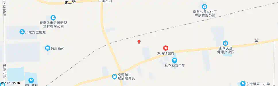 秦皇岛市精神卫生中心_公交站地图_秦皇岛公交_妙搜公交查询2025