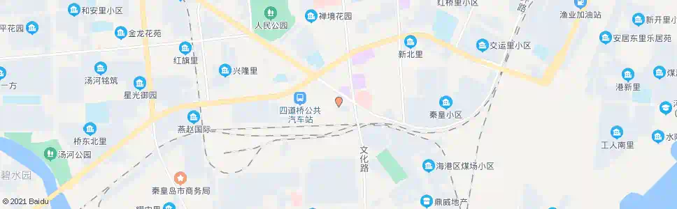 秦皇岛鑫园广场_公交站地图_秦皇岛公交_妙搜公交查询2025