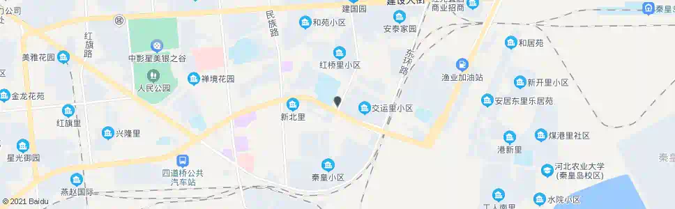 秦皇岛海港区防疫站_公交站地图_秦皇岛公交_妙搜公交查询2025