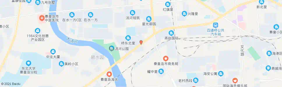 秦皇岛桥东里_公交站地图_秦皇岛公交_妙搜公交查询2025