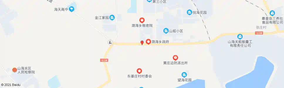 秦皇岛城发局东区_公交站地图_秦皇岛公交_妙搜公交查询2025