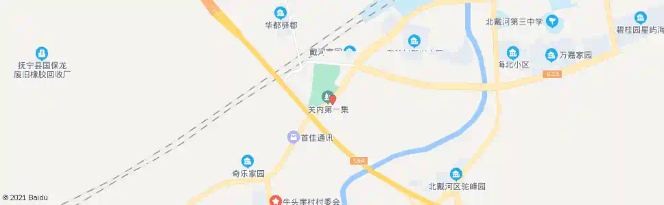秦皇岛佳美家具城(牛头崖大集)_公交站地图_秦皇岛公交_妙搜公交查询2025