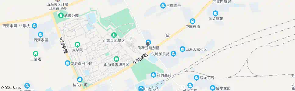 秦皇岛临时停车站(第一关)_公交站地图_秦皇岛公交_妙搜公交查询2025