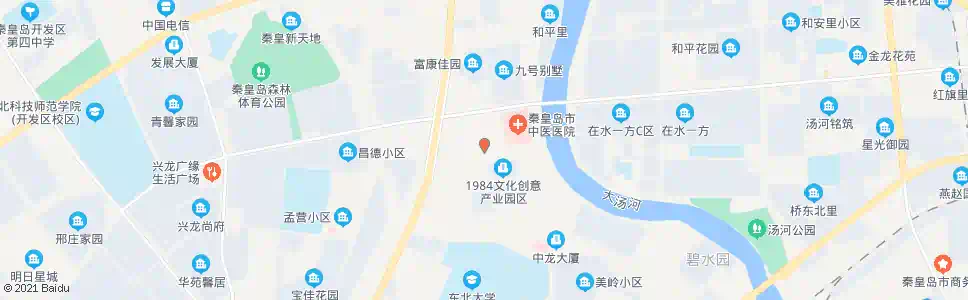 秦皇岛湘江道_公交站地图_秦皇岛公交_妙搜公交查询2025