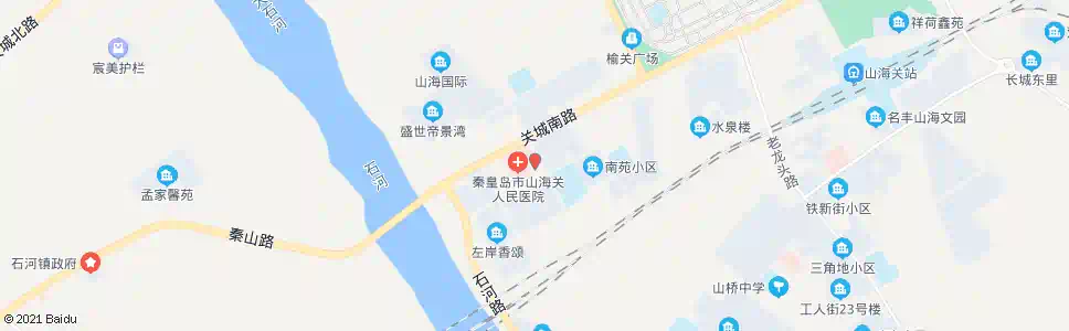 秦皇岛古城新居(市特教学校)_公交站地图_秦皇岛公交_妙搜公交查询2025