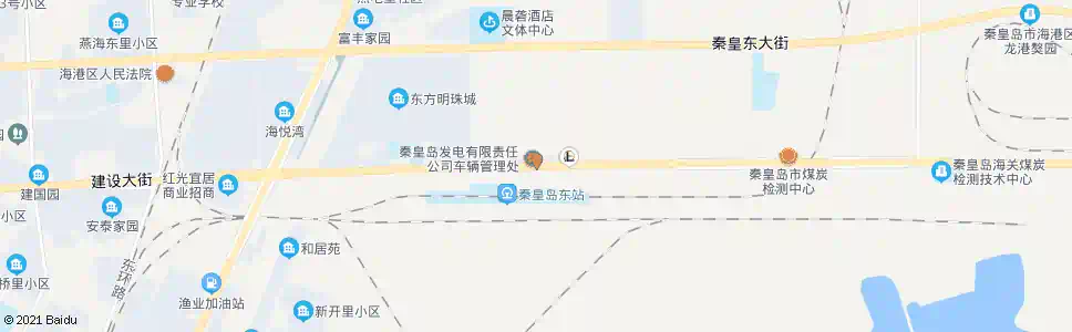 秦皇岛热电厂_公交站地图_秦皇岛公交_妙搜公交查询2025